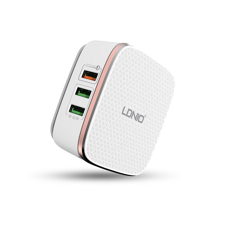 Сетевое зарядное устройство LDNIO A6704 на 6 USB (5 USB + 1 QC3.0) - фото 2 - id-p106145795