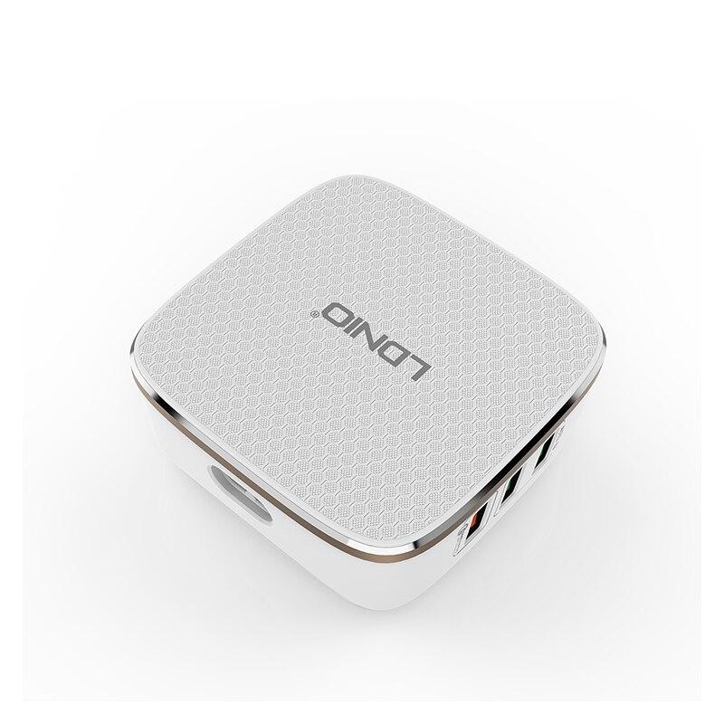 Сетевое зарядное устройство LDNIO A6704 на 6 USB (5 USB + 1 QC3.0) - фото 4 - id-p106145795