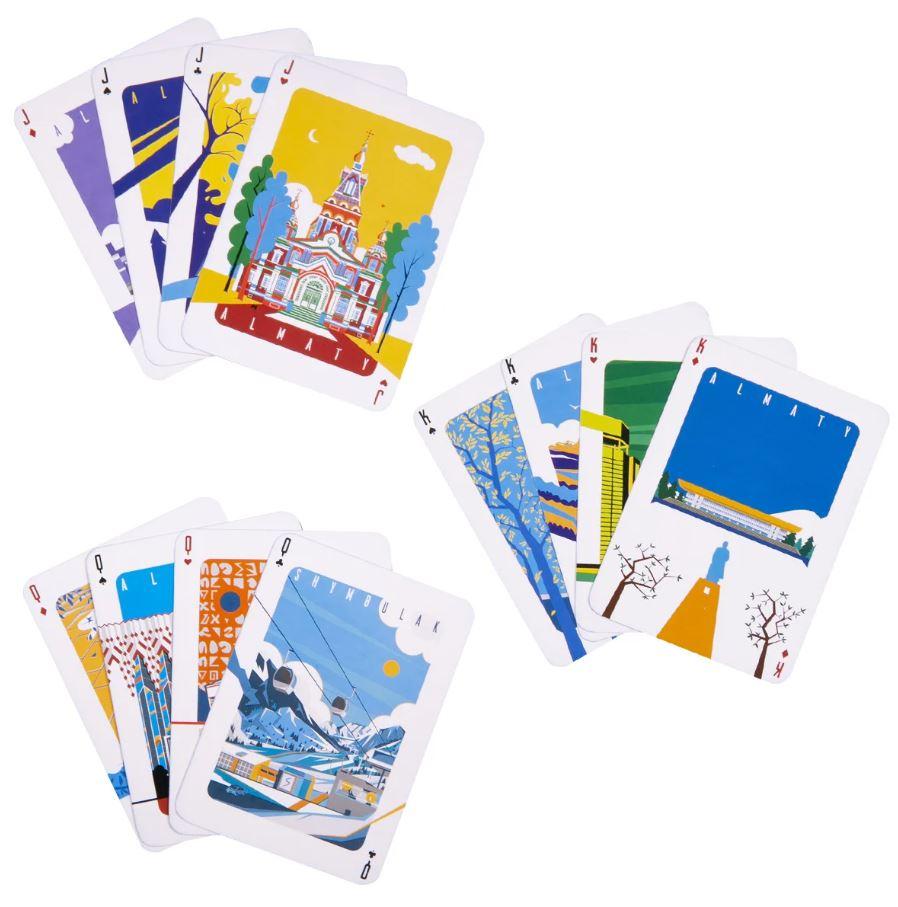 Игральные карты Алматы (сувенирная колода) - фото 2 - id-p106146380