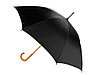 Зонт-трость Радуга, черный, фото 2
