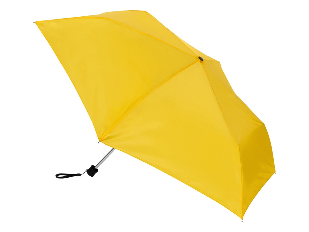 Складной компактный механический зонт Super Light, желтый - фото 2 - id-p106147398