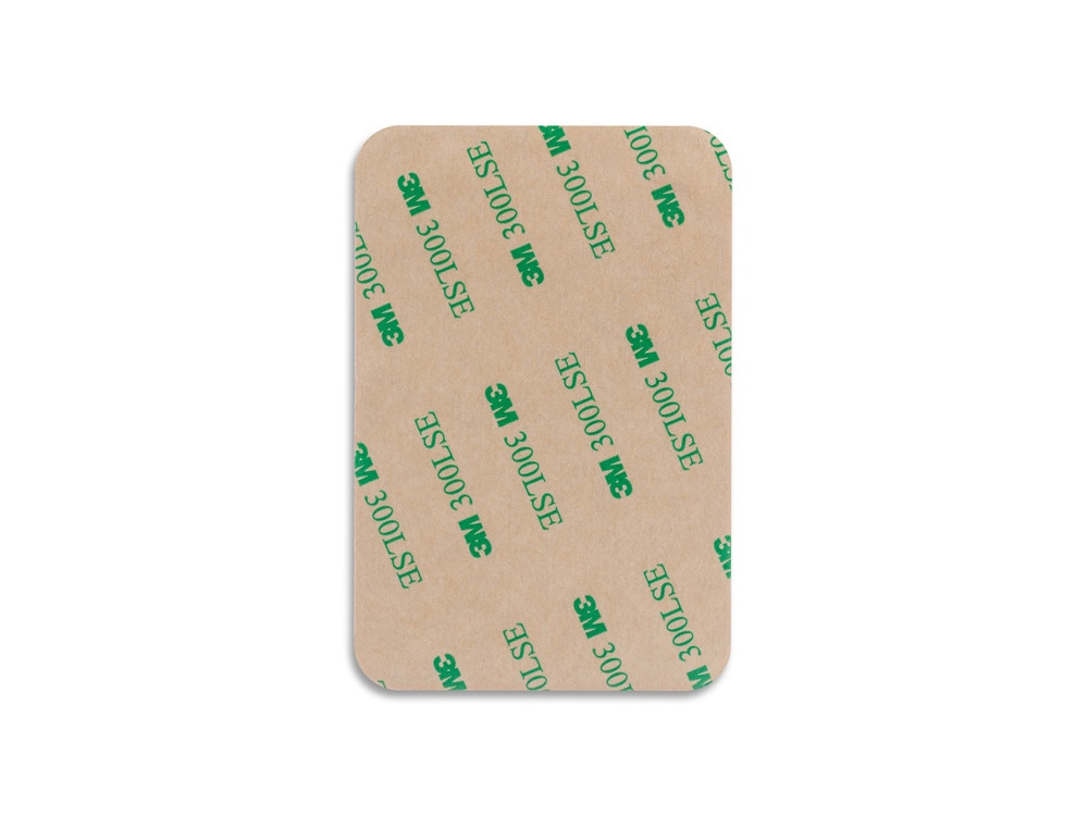 Чехол-картхолдер Favor на клеевой основе на телефон для пластиковых карт и и карт доступа, фуксия - фото 3 - id-p106147402