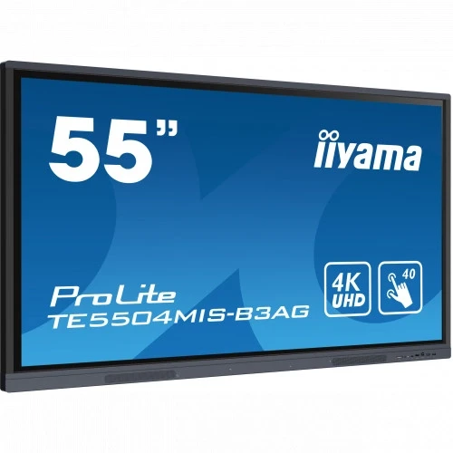 IIYAMA 4K UHD IPS panel 55" iiWare9 led / lcd панель (TE5504MIS-B3AG)