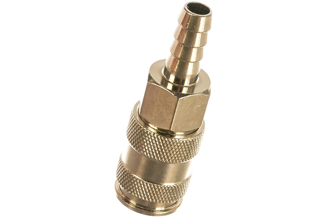 Соединение быстросъемное "мама" с установочной частью для шланга «ЕЛОЧКА» 3/8" GM-03AH