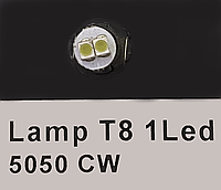 Lamp T8 5050 1 LED