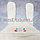 Шапка шарфик с ушками и варежками Cinnamoroll белая 135 см, фото 8