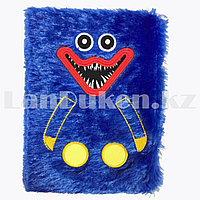 Детский пушистый блокнот Хаги Ваги A5 синий