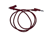 Щупы банан- крокодил 1метр 2,5 мм2 красный