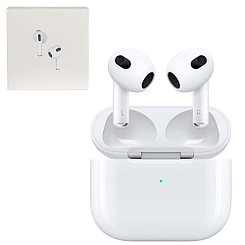 Bluetooth гарнитура Apple AirPods 3, Model A2565, Copy, White