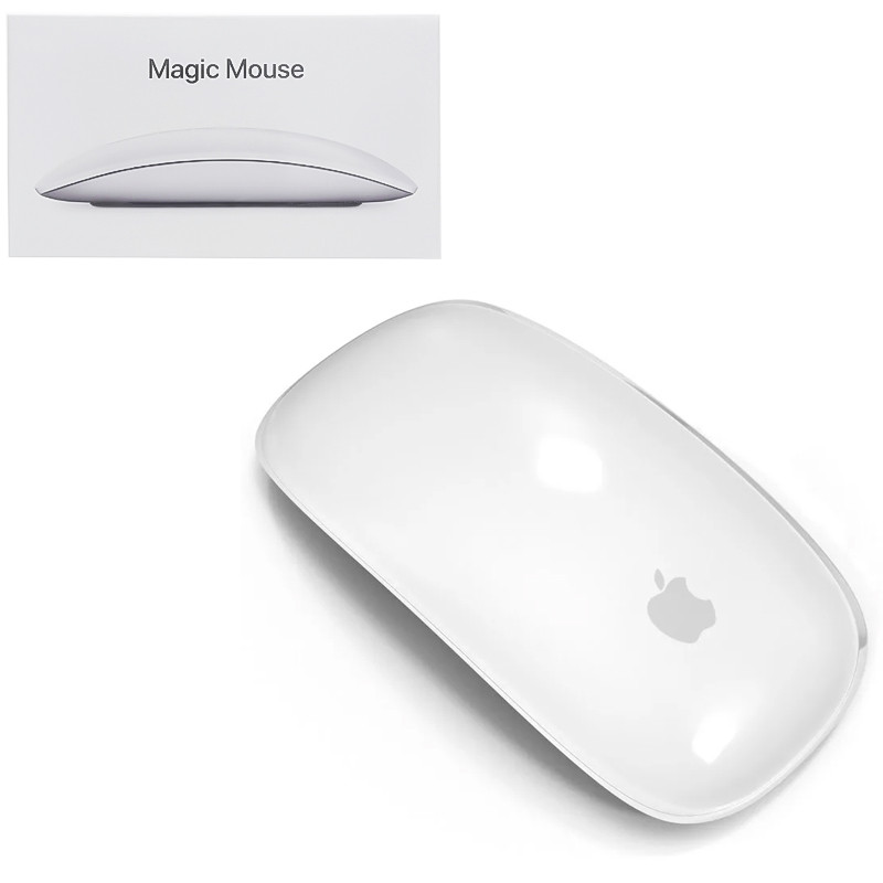 Беспроводная мышь Apple Magic Mouse 3, USB-C to Lightning, (MK2E3ZM/A), White - фото 1 - id-p106148786