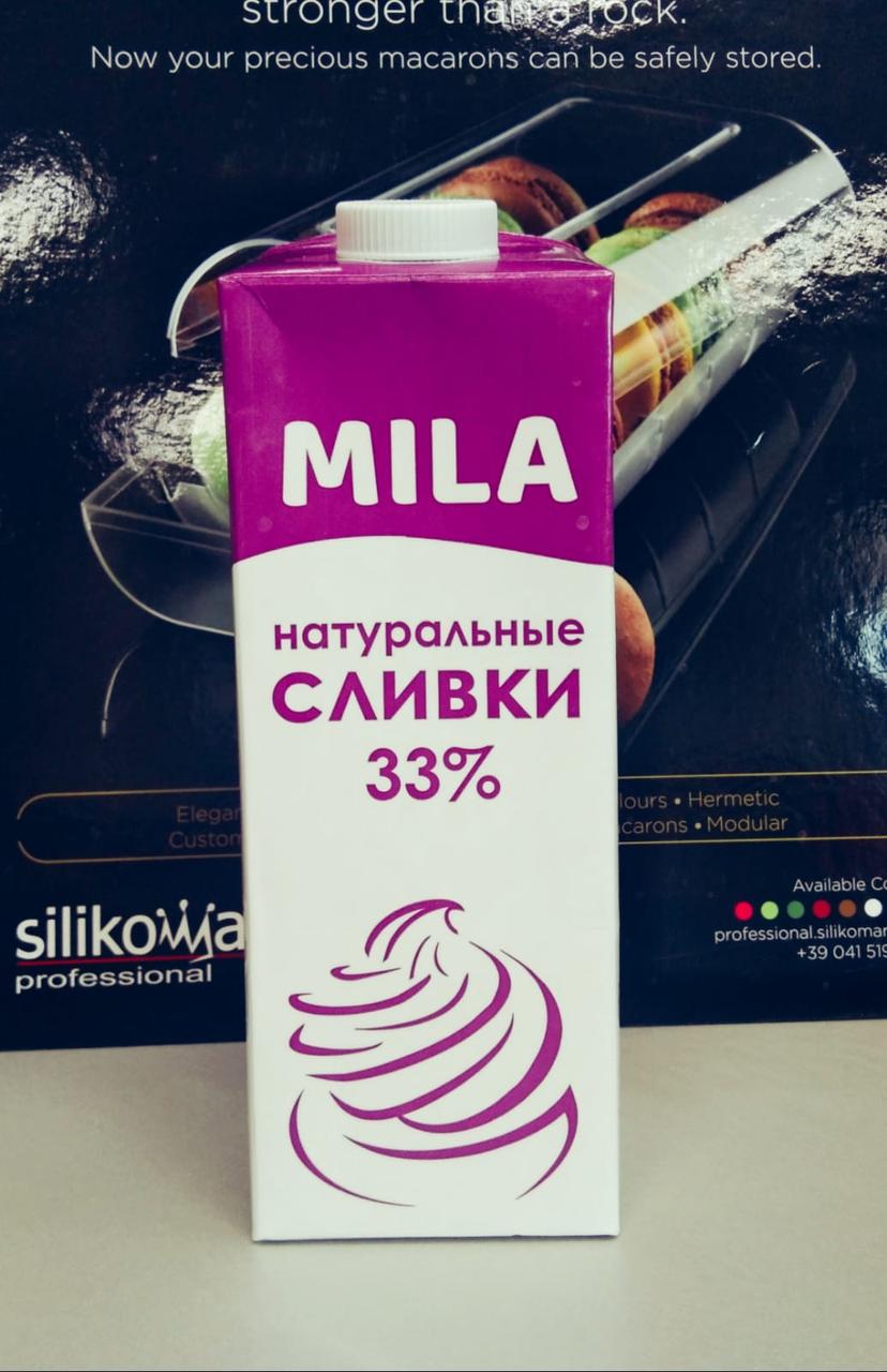 Сливки MILA 1 литр купить в Алматы по доступной цене 2 800