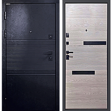 Входная металлическая дверь Родина Black с терморазрывом