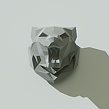 Набор для создания интерьерного панно "Волк" серый, фото 8