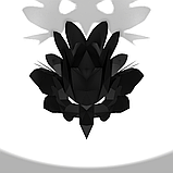 Набор для создания маски "Сова" черный, фото 2