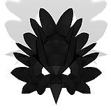 Набор для создания маски "Сова" черный, фото 4