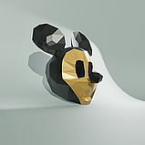 Набор для создания маски "Mickey Mouse" черно/золотой, фото 7