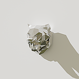 Интерьерное панно "Волк" серебряный, фото 5