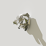 Интерьерное панно "Волк" серебряный, фото 6
