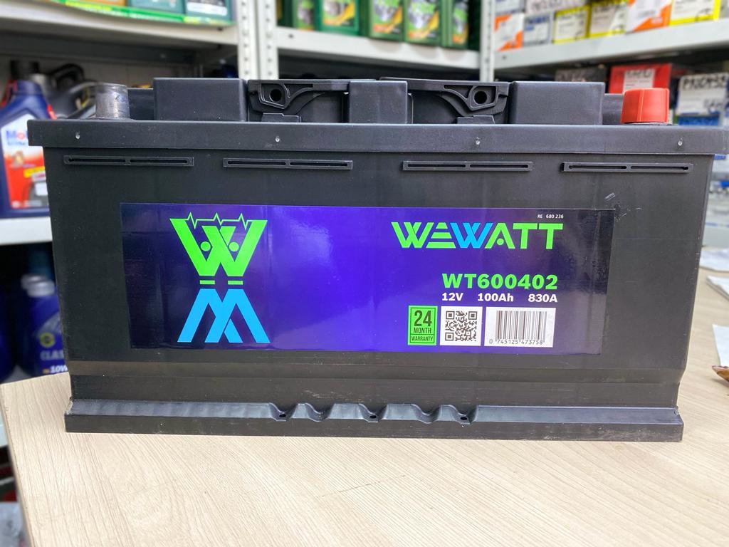 Аккумулятор Wewatt WT600402 100 Ач, фото 1