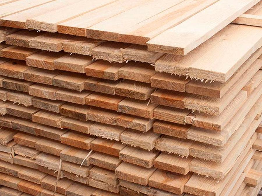 Доска деревянная обрезная из сосны сорт 1-3, 50×150×1000 мм