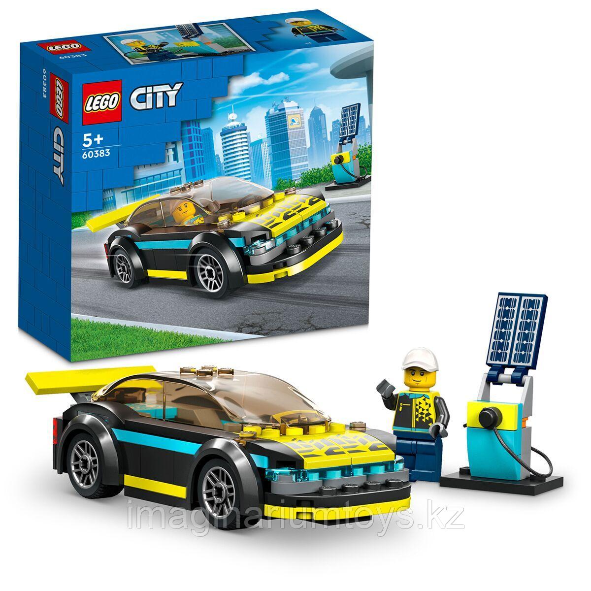 Конструктор LEGO City Электрический спортивный автомобиль, фото 1
