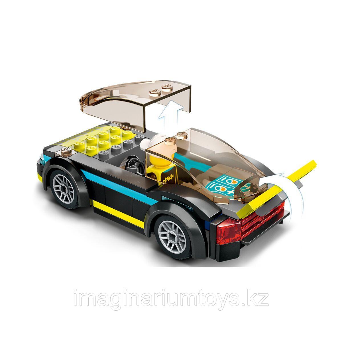 Конструктор LEGO City Электрический спортивный автомобиль - фото 5 - id-p106154675