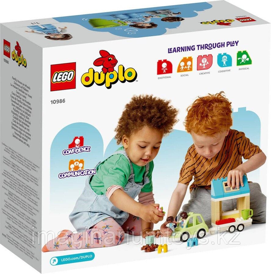 Конструктор LEGO Duplo Семейный дом на колесах - фото 5 - id-p106154709