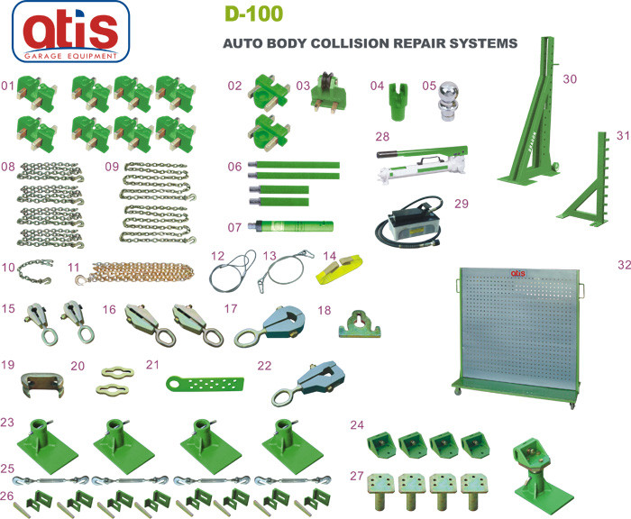 Стенд с силовыми башнями, гидравликой и аксессуарами ATIS D100