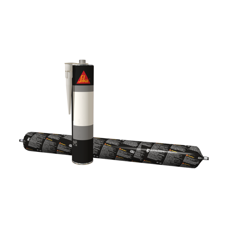 Полиуретановый клей для приклеивания фасадных панелей  SikaTack Panel ivory