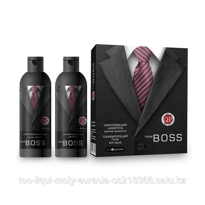 Подарочный набор New Boss шампунь 250 мл + гель для душа 250 мл - фото 1 - id-p106156837