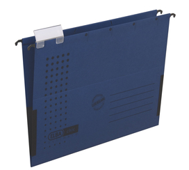 Папка подвесная A4(240x318x6мм), 230гр, боковой ограничитель, темно-синяя Hamelin