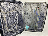 Большой тканевый дорожный чемодан на 4-х колёсах "Wemge Sabre". Высота 76 см, ширина 46 см, глубина 30 см., фото 6