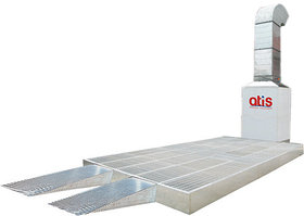 Пост подготовки к окраске ATIS PP 611 без верхнего пленума