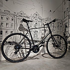 Гибридный Велосипед Haro Aeras Matte Charcoal 23". 700*32". Гибрид., фото 8