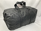 Дорожная сумка, эко кожа. Высота 28 см, ширина 50 см, глубина 22 см., фото 4