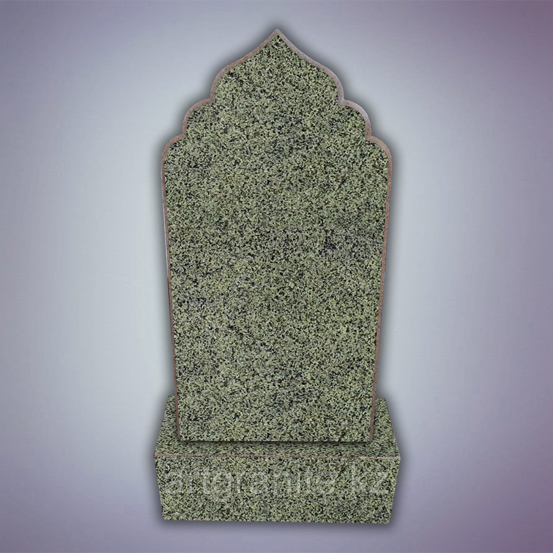 Памятник из гранита Алатагыл, мусульманский, зеленый - фото 1 - id-p106161992