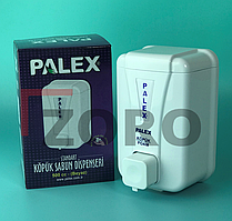 Дозатор Палекс Palex для пенного мыла 500 мл белый. Диспенсер жидкого мыла пенки