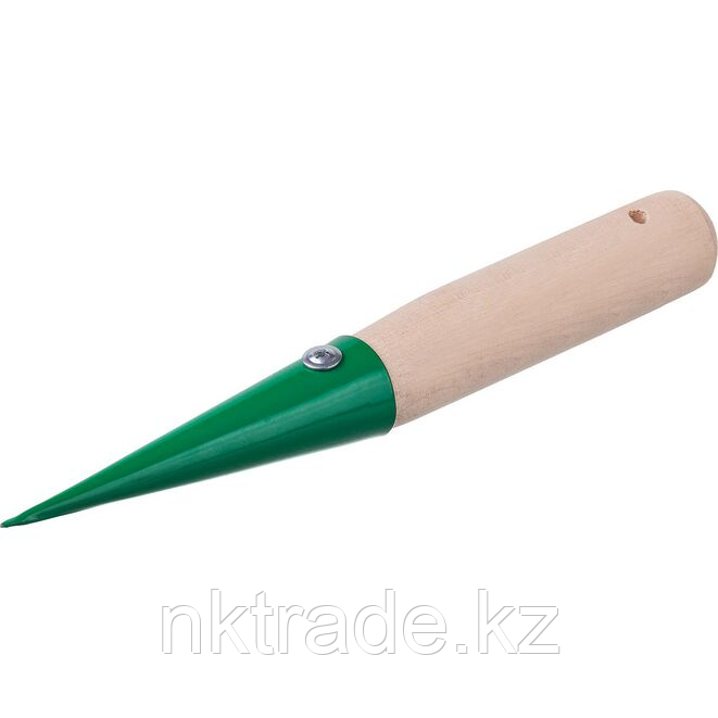 Лункообразователь РОСТОК, с деревянной ручкой, 30мм x 240мм (39665)