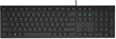 Клавиатура Dell KB216 Black USB (580-ADHD)