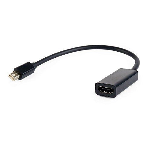 Переходник miniDisplayPort - HDMI  Cablexpert A-mDPM-HDMIF-02  20M/19F  кабель 15см  черный  пакет