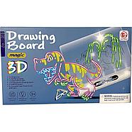 6621 Доска 3D Magic drawing board Динозавр 26*15см, фото 2