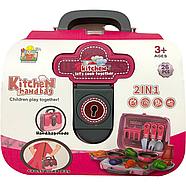 698-32 Сумочка 2в1  Kitchen кухня 25 предметов 18*19см, фото 2