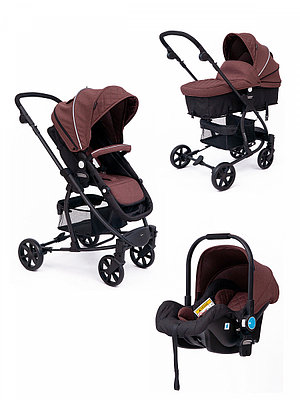 Коляска-трансформер Tomix Bloom, коричневый