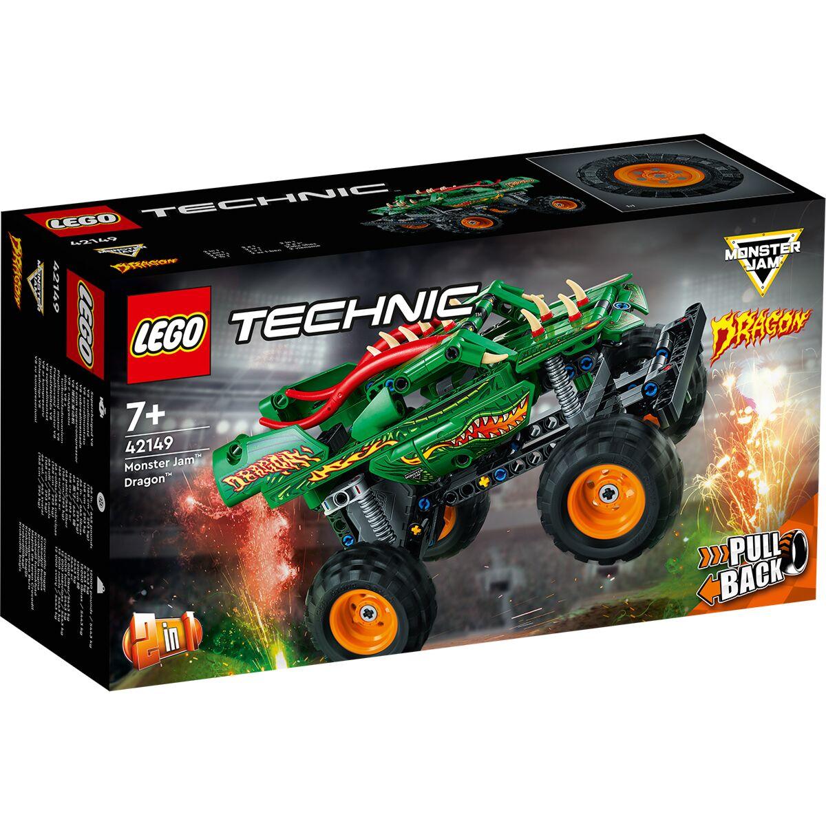 LEGO Technic 42149  Monster Jam™ Dragon™, конструктор ЛЕГО