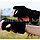 Перчатки митенки кошачьи лапки черные, фото 2