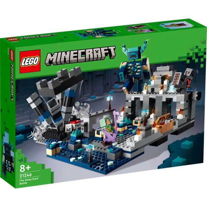 LEGO Minecraft 21246 Глубокая темная битва, конструктор ЛЕГО - фото 1 - id-p106172279