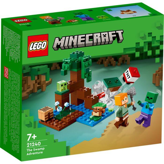 LEGO Minecraft 21240 Болотное приключение, конструктор ЛЕГО - фото 1 - id-p106172370