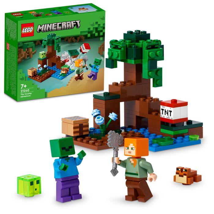 LEGO Minecraft 21240 Болотное приключение, конструктор ЛЕГО - фото 5 - id-p106172370