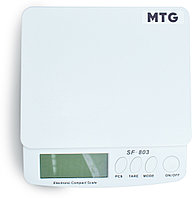 Кухонные весы MTG VSKLNR1 НПЗ 30 кг белый