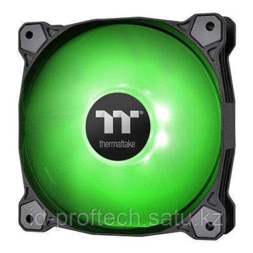 Вентилятор для корпуса Thermaltake Pure A12 LED Green 120x120x25 1500RPM 56.45 CFM CL-F109-PL12GR-A - фото 1 - id-p106172757